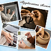 20Pcs Suede Fiber Glasses Cleaning Cloth AJEW-GF0012-51B-5