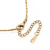1.2MM 304 Stainless Steel Boston Link Chain Necklaces X-NJEW-N058-08G-2
