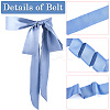 Long Thin Chiffon Silk-like Chain Belts for Women Girls AJEW-WH20001-48A-6