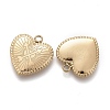 Valentine's Day Ion Plating(IP) 304 Stainless Steel Pendants STAS-F256-050G-3