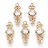 Golden Tone Brass Links connectors X-GLAA-R212-12F-1