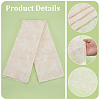 Flower Pattern Embroidery Cotton Fabric DIY-WH0580-48-4