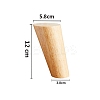 Wooden Furniture Legs WOCR-PW0001-240B-1