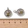 Brass Pendants KK-K357-02AS-3