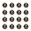Golden Plated Alloy Charms X-ENAM-S118-02Z-2