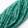 Dyed Natural Malaysia Jade Rondelle Beads Strands G-E316-2x4mm-29-2