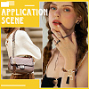 2Pcs Acrylic Cable Chain Bracelet Pendant Decorations AJEW-SC0003-71B-4