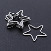 Non-Tarnish 201 Stainless Steel Linking Rings LS-STAS-S105-T943-1-1