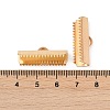 304 Stainless Steel Ribbon Crimp Ends STAS-E471-05N-G-3
