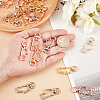 Alloy Swivel Keychain Clasp Findings KEYC-CA0001-03-3