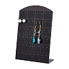 Arch Shaped Acrylic 48-Hole Earring Display Stands EDIS-WH0016-058A-1