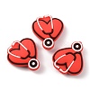 Hospital Theme Food Grade Eco-Friendly Silicone Beads LS-SIL-WH0002-37B-2