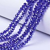 Electroplate Glass Beads Strands EGLA-A034-T4mm-A11-1
