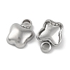 304 Stainless Steel Pendant Rhinestone Settings STAS-D194-01P-2