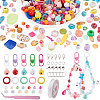 DIY Keychain/Pendant Decoration Kits DIY-GA0007-48-1