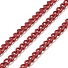 Spray Painted 304 Stainless Steel Curb Chains STAS-B067-05A-08-1
