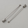 Stainless Steel Stick Lapel Pins FIND-WH0111-616-2