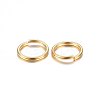 304 Stainless Steel Open Jump Rings STAS-O098-01G-03-2