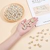 Maple Natural Wood European Beads WOOD-FH0001-41-3