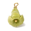 Dyed Synthetic Coral Pendants GG-CBAC295-02G-2