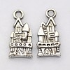 Tibetan Style Alloy Pendants X-TIBEP-0815-S-FF-1
