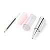 Lipstick Shape Empty Tube Black Ink Ballpoint Pens DIY-H123-A01-4