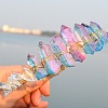 Natural Electroplated Crystal Hair Bands PW-WG6526D-02-1
