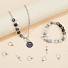 120Pcs Tibetan Style Alloy Toggle Clasps FIND-SC0008-07-4