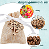 36Pcs Wooden Cabochons WOOD-FH0002-39-5