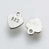 925 Sterling Silver Charms X-STER-K037-050A-2