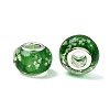 Glow In The Dark Handmade Luminous Style Lampwork Large Hole European Beads LPDL-R007-02D-2