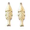 PVD Vacuum Plating 304 Stainless Steel Pendants STAS-R130-19G-1