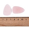 Natural Rose Quartz Pendants G-Q601-38H-3