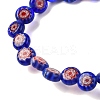 Handmade Millefiori Lampwork Beads Strands LAMP-G164-11A-3