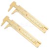 4 Inch/100mm Brass Vernier Caliper TOOL-WH0121-45-1