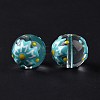 Transparent Glass Beads LAMP-B021-03A-01-4