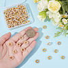 100Pcs ABS Plastic Spacer Beads KY-UN0001-11G-4