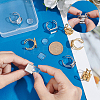 DIY Blank Dome Ring Making Finding Kit DIY-UN0003-98A-4