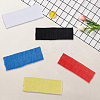 5Pcs 5 Colors Cotton & Spandex Yarns Exercise Elastic Headbands OHAR-CY0001-13-7