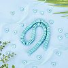 ARRICRAFT 2 Strands Synthetic Turquoise Beads Strands G-AR0005-31-4