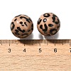 Printed Opaque Acrylic Beads OACR-S043-07D-2