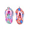 Handmade Polymer Clay Pendants PORC-S1007-48-2