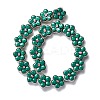 Handmade Porcelain Flower Beads Strands PORC-F003-01I-3