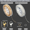 DIY Chain Necklace Jewelry Kits DIY-BBC0002-38-2