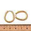 Ion Plating(IP) Stainless Steel Hoop Earrings LS-EJEW-P232-02G-3