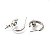Brass Stud Earring Findings KK-R217-14P-2