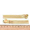 304 Stainless Steel Stud Earrings EJEW-Z098-02G-5