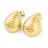 Ion Plating(IP) 304 Stainless Steel Stud Earrings for Women EJEW-A049-08G-1
