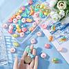 64Pcs 8 Styles Opaque Resin Sea Animals Cabochons CRES-SC0002-63-3
