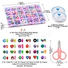 DIY Candy Color Bracelet Making Kit DIY-FS0003-12-5
